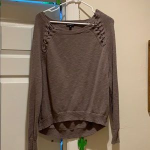 Purple Express Sweater